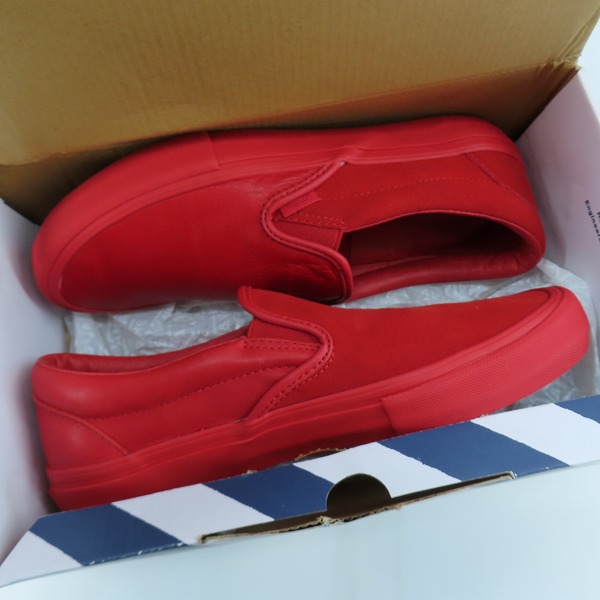 実際に弊社で買取させて頂いたVANS×ENGINEERED GARMENTS/バンズ×エンジニアドガーメンツ クラシック スリッポン VN0A3QXYRVV/26.5の画像 8枚目