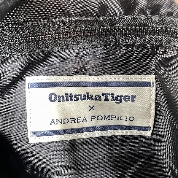 実際に弊社で買取させて頂いたONITSUKA TIGER×ANDREA POMPILIO/オニツカタイガー×アンドレアポンピリオ メッシュ ボストンバッグの画像 4枚目