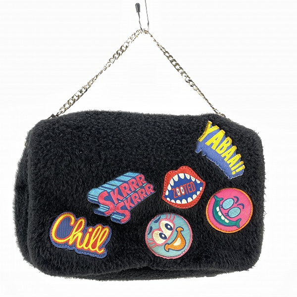 実際に弊社で買取させて頂いたHYSTERIC GLAMOUR/ヒステリックグラマー エコファー 3WAY バッグ ブラック