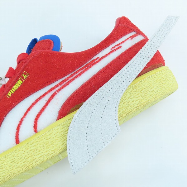 実際に弊社で買取させて頂いた【未使用】PUMA/プーマ Ferrari Suede x JV フェラーリ スエード スニーカー 307999-01/29.0の画像 6枚目