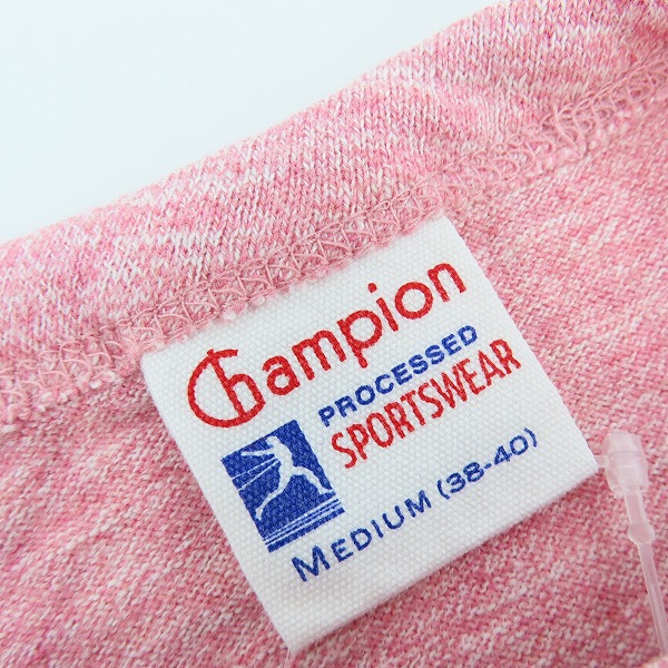 実際に弊社で買取させて頂いた【未使用】Champion/チャンピオン 小文字ランタグ プリント Tシャツ Mの画像 2枚目