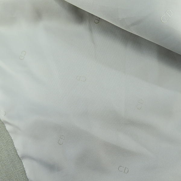 実際に弊社で買取させて頂いたChristian Dior/クリスチャンディオール  コート 裏地ロゴ総柄/Mの画像 9枚目