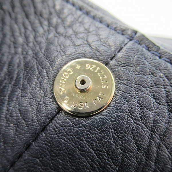 実際に弊社で買取させて頂いたCOACH/コーチ レザー ショルダーバッグの画像 5枚目