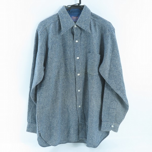 実際に弊社で買取させて頂いたPENDLETON/ペンドルトン ウールシャツ レア柄 総柄/L