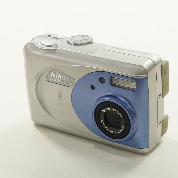 実際に弊社で買取させて頂いたNikon/ニコン E2000 COOLPIX 2000 クールピクス コンパクトデジタルカメラ 通電確認済み