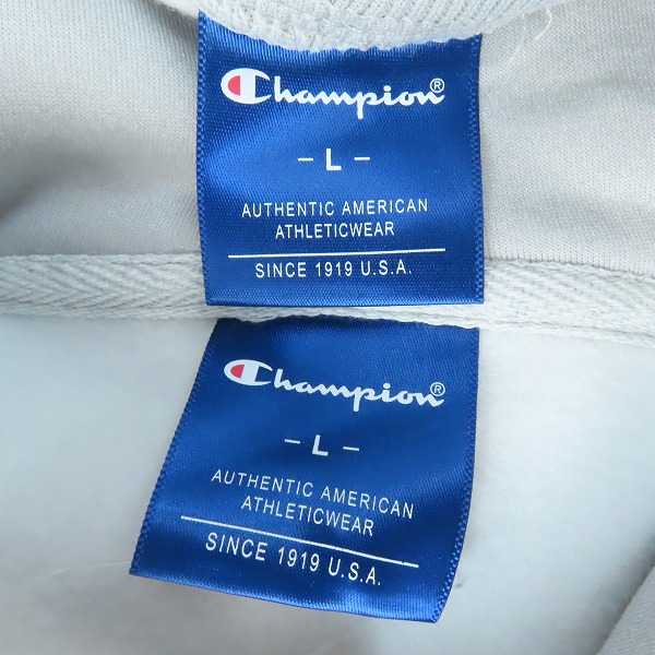 実際に弊社で買取させて頂いた【未使用】CHAMPION/チャンピオン テックウィーブ パーカー/パンツ/セットアップ C3-AS104/C3-AS202/Lの画像 2枚目