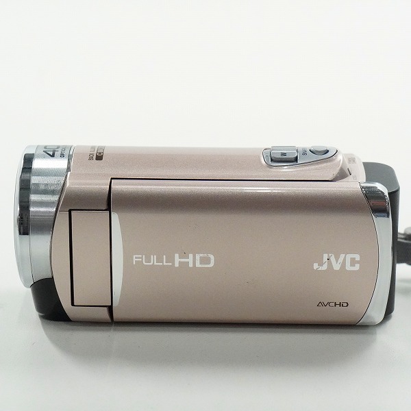 実際に弊社で買取させて頂いたJVC/日本ビクター ケンウッド Everio GZ-E117 -N 2012年製 エブリオ デジタルビデオカメラ 動作未確認の画像 2枚目