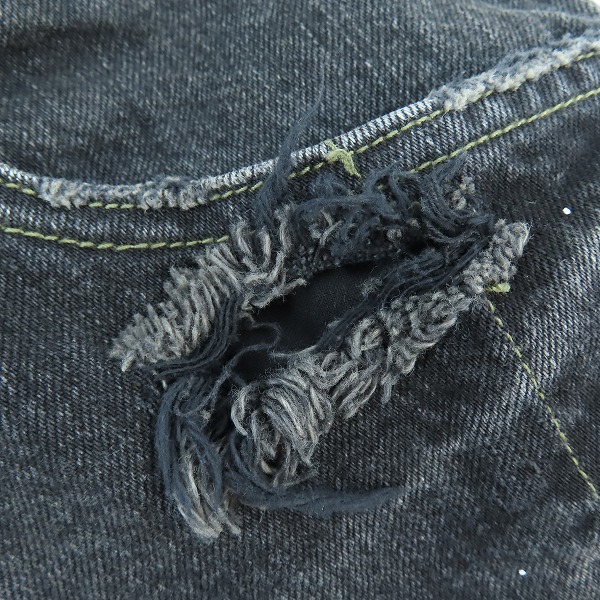 実際に弊社で買取させて頂いたJULIUS/ユリウス 17AW ストレートナローパンツ 597PAM13-BL/1の画像 7枚目