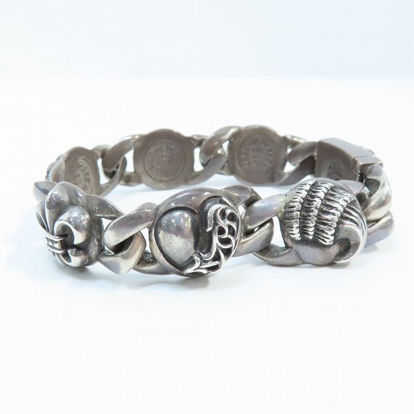 実際に弊社で買取させて頂いた【インボイス原本】CHROME HEARTS/クロムハーツ マルチリンクブレスレットの画像 4枚目