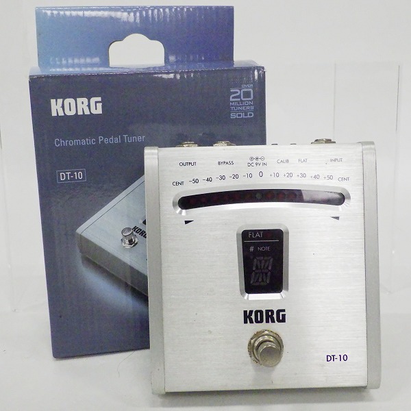 実際に弊社で買取させて頂いたKORG/コルグ DT-10 エレキギター/ベース用 デジタルチューナー【動作確認済】