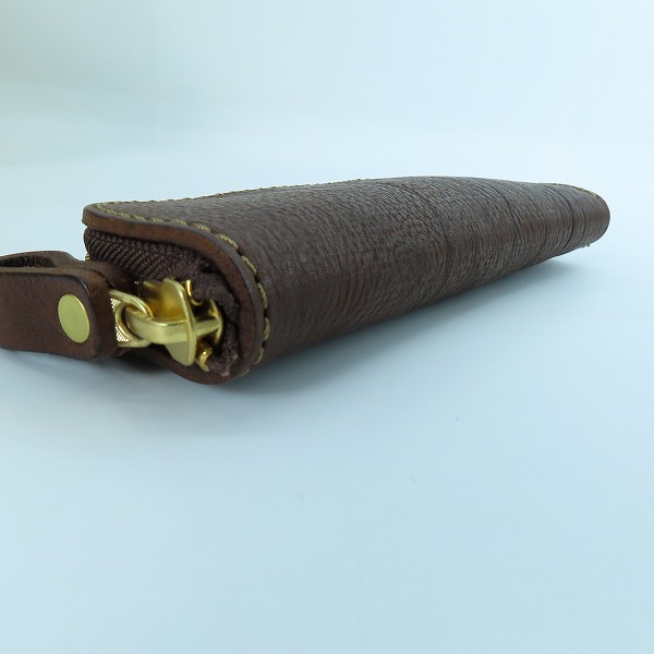 実際に弊社で買取させて頂いたHERZ/ヘルツ Organ/オルガン ペンケース ブラウンの画像 2枚目