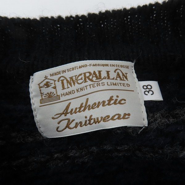 実際に弊社で買取させて頂いたINVERALLAN×NEIGHBORHOOD/インバーアラン×ネイバーフッド /ニットセーター/132ITIVN-KNM01/38の画像 2枚目
