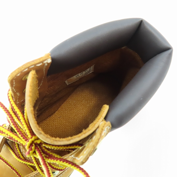 実際に弊社で買取させて頂いたTimberland/ティンバーランド JUNIOR 6in Premium Boot ジュニア ブーツ 12909/US3.5の画像 4枚目