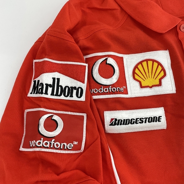 実際に弊社で買取させて頂いたPUMA/プーマ Formula1/F1チームウェア ワッペン付き 半袖ポロシャツ/XXLの画像 6枚目
