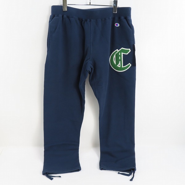 実際に弊社で買取させて頂いた【未使用】Champion/チャンピオン ワッペン刺繍 スウェットパンツ C8-Y207/XL