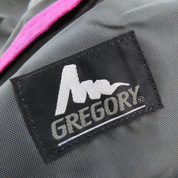 実際に弊社で買取させて頂いたGREGORY/グレゴリー 旧ロゴ/シルバータグ/USA製 テールメイトS ボディバッグ グレーフーシャの画像 6枚目