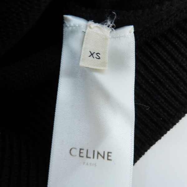 実際に弊社で買取させて頂いたCELINE/セリーヌ 19SS ジップデザインニット/セーター 2A471993D/XSの画像 3枚目