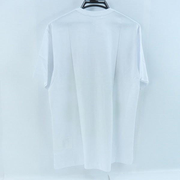 実際に弊社で買取させて頂いた【未使用】COMME des GARCONS SHIRT×KAWS/コムデギャルソンシャツ×カウズ ピンク/グリーン プリントTシャツ FH-T004/XLの画像 1枚目