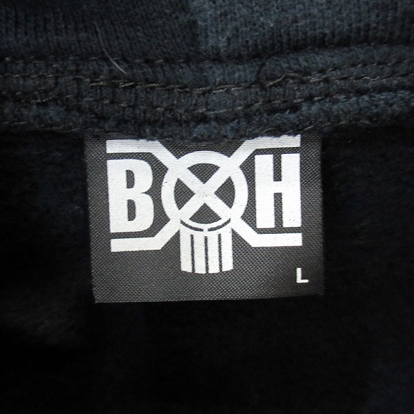 実際に弊社で買取させて頂いたBOUNTY HUNTER  SHARK/バウンティーハンター ジップアップ パーカー Lの画像 2枚目