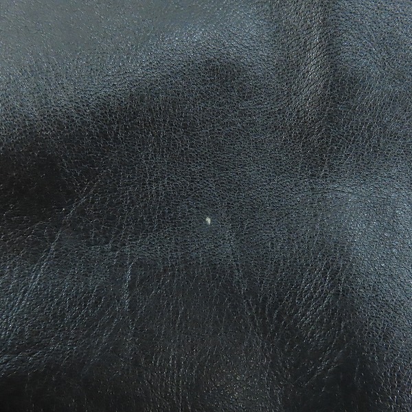 実際に弊社で買取させて頂いたCOACH/コーチ オールドコーチ 韓国製 レザーステンカラーコート XLの画像 8枚目