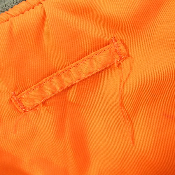 実際に弊社で買取させて頂いたALPHA INDUSTRIES/アルファインダストリーズ MA-1 フライトジャケット MIL-J-8279E/Sの画像 9枚目