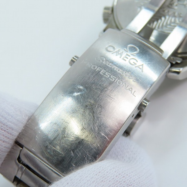 実際に弊社で買取させて頂いたOMEGA/オメガ SEAMASTER/シーマスター プロフェッショナル 300m クォーツ腕時計 2265.80 【動作未確認】の画像 6枚目
