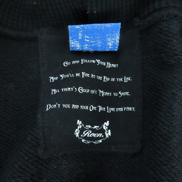 実際に弊社で買取させて頂いたRoen×Disney/ロエン×ディズニー クラッシュ ミッキープリント ジップパーカー 48の画像 3枚目