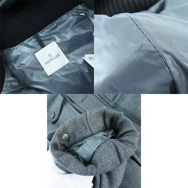 実際に弊社で買取させて頂いたMONCLER/モンクレール REPUBLIQUE/リパブリック ダウンジャケット 220914191180/2の画像 9枚目