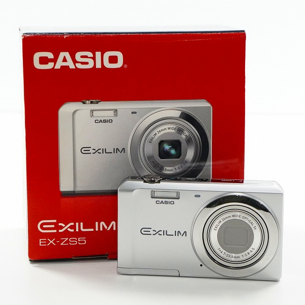 実際に弊社で買取させて頂いたCASIO/カシオ EXILIM EX-ZS5 コンパクトデジタルカメラ 動作未確認