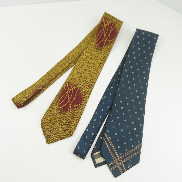 実際に弊社で買取させて頂いたJean Paul GAULTIER HOMME/ジャンポールゴルチェオム ネクタイ 2点セット