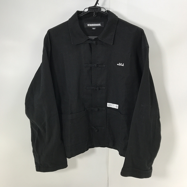 実際に弊社で買取させて頂いたNEIGHBORHOOD/ネイバーフッド KF SHIRT LS/カンフー チャイナシャツ 242AQNH-SHM06/M