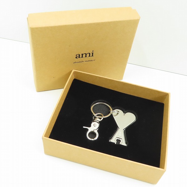 実際に弊社で買取させて頂いた(1)AMI Alexandre Mattiussi/アミアレクサンドルマテュッシ チャーム キーチェーン/キーリング/キーホルダーの画像 6枚目