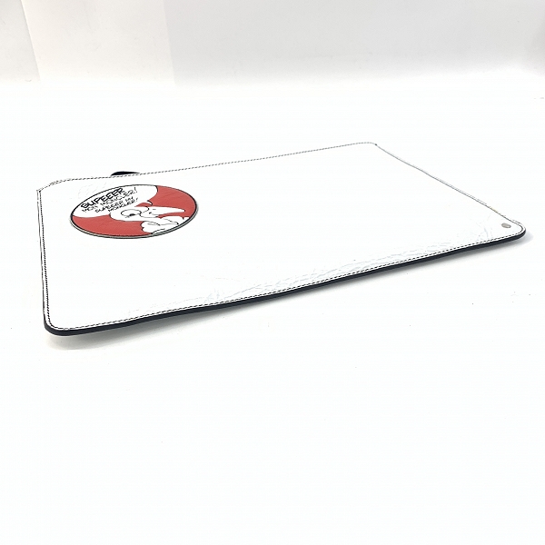 実際に弊社で買取させて頂いたMONCLER/モンクレール モンダックワッペンクラッチバッグ D109A6004110 019NWの画像 2枚目