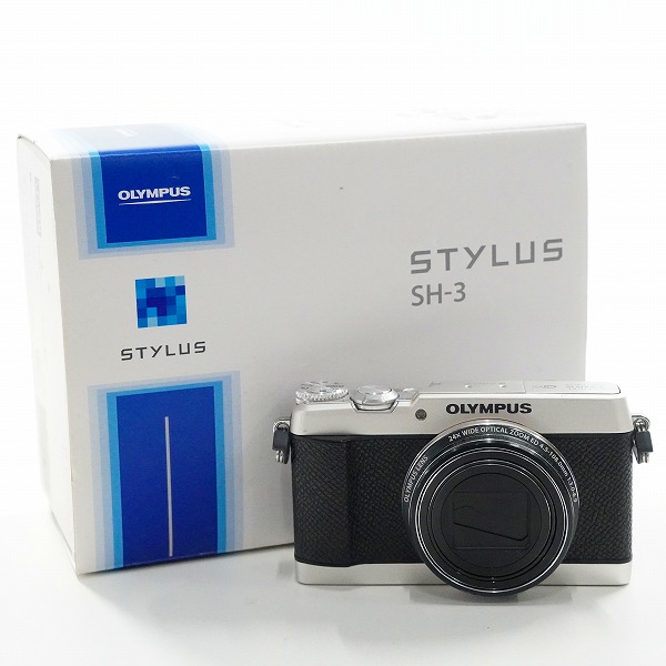 実際に弊社で買取させて頂いたOLYMPUS/オリンパス STYLUS SH-3 スタイラス コンパクトデジタルカメラ 動作未確認