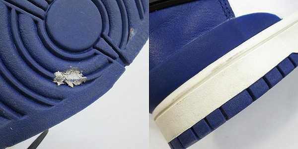 実際に弊社で買取させて頂いたNIKE×AMBUSH/ナイキ×アンブッシュ DUNK HIGH DEEP ROYAL/ダンクハイ ディープロイヤル CU7544-400/28の画像 7枚目