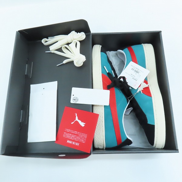 実際に弊社で買取させて頂いた【未使用】PUMA/プーマ SUEDE VTG KAMEN RIDER ATMOS/スエード ヴィンテージ スニーカー 394967-01 28.5の画像 7枚目