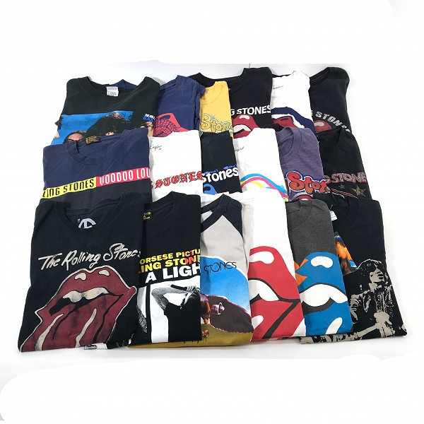 実際に弊社で買取させて頂いた【おまとめ】The Rolling Stones/ローリングストーンズ バンドTシャツ/ラグラン