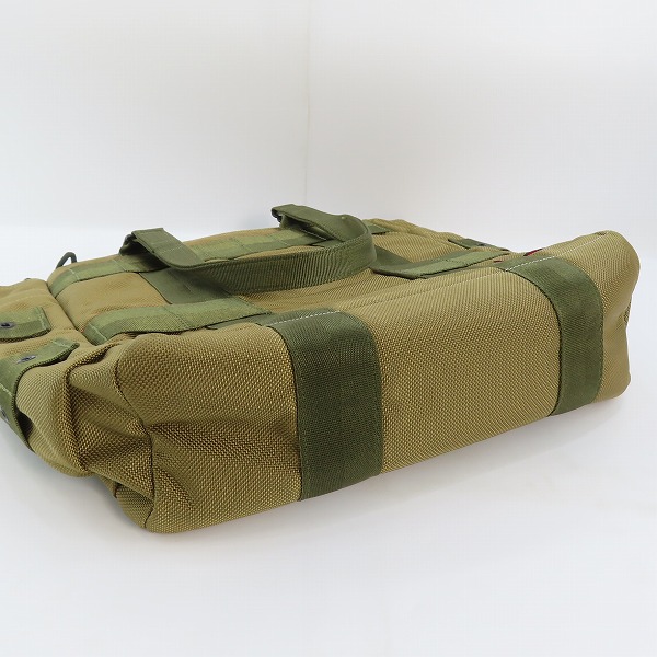 実際に弊社で買取させて頂いたBRIEFING/ブリーフィング ハンドバッグ トートバッグ カーキ系の画像 2枚目