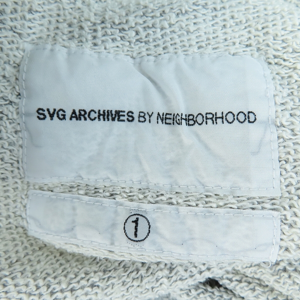 実際に弊社で買取させて頂いたSVG by Neighborhood ネイバーフッド 003/C-PT リブ プリント スウェット パンツ/161UNSV-PTM01/Sの画像 2枚目
