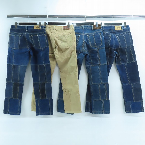 実際に弊社で買取させて頂いたLee/リー マルチパターン ジーンズ/デニムパンツ 4点セットの画像 1枚目