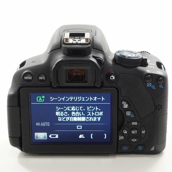実際に弊社で買取させて頂いたCanon/キャノン DS126431 EOS Kiss X7i デジタル一眼レフカメラ ボディ 動作確認済みの画像 4枚目