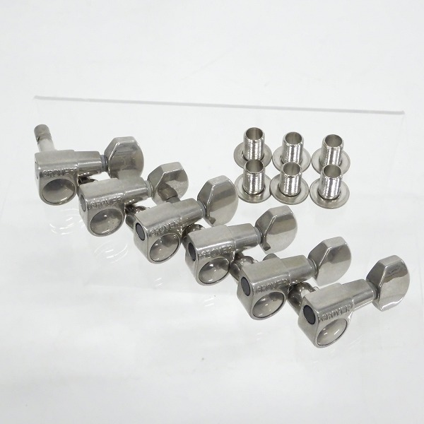 実際に弊社で買取させて頂いたGROVER/グローバー 型番不明 6連 ギター用 ペグ パーツ