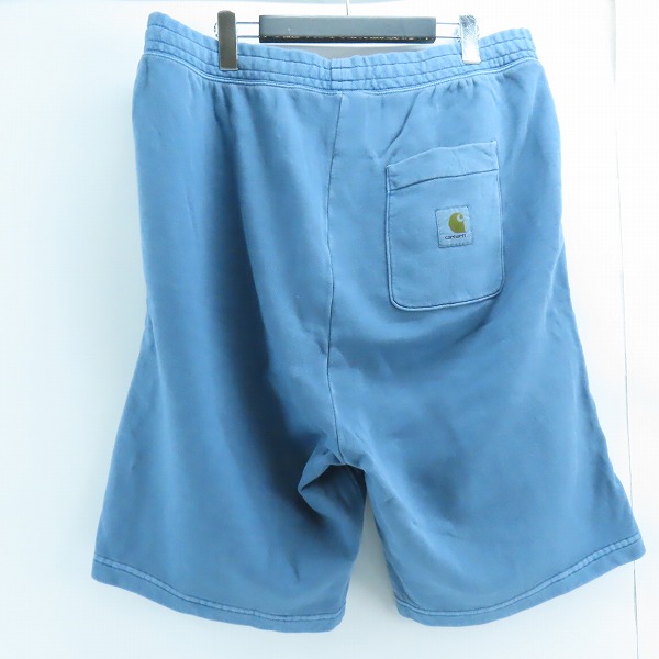 実際に弊社で買取させて頂いたCarhartt/カーハート スウェット ハーフパンツ ブルー/XLの画像 1枚目