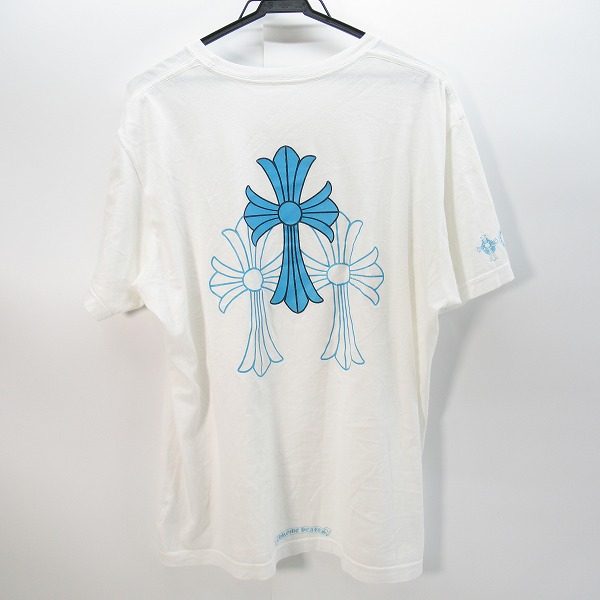 実際に弊社で買取させて頂いた【JPタグ】CHROME HEARTS/クロムハーツ 胸ポケットTシャツ ホワイト 2212-304-0789/Lの画像 1枚目