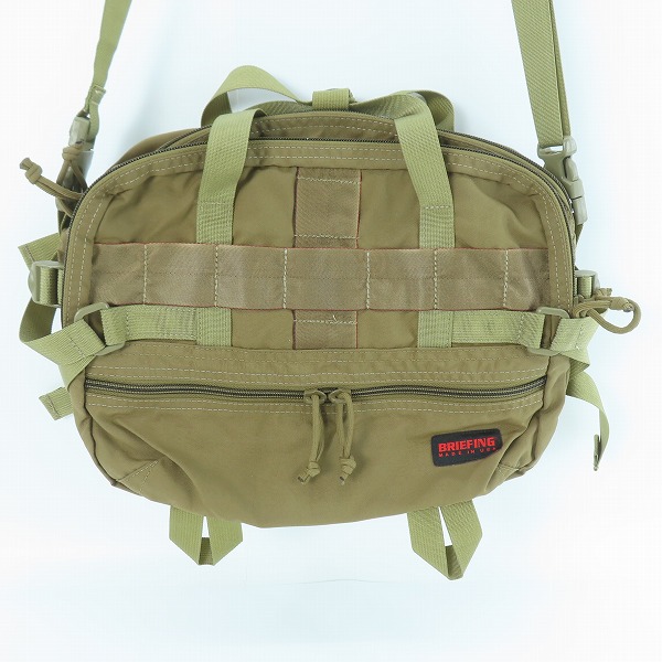 実際に弊社で買取させて頂いたBRIEFING/ブリーフィング フライトライト ショルダーバッグの画像 1枚目