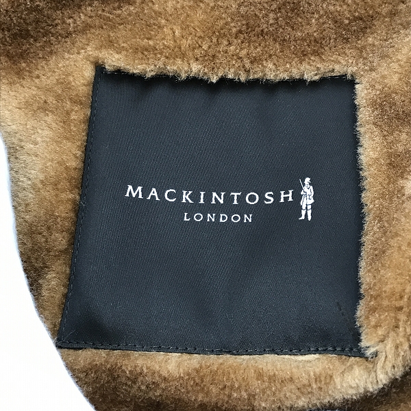 実際に弊社で買取させて頂いたMACKINTOSH/マッキントッシュ 高密度ポリエステル ライナー付き フーデッド コート G1C71-214-74 /40の画像 5枚目