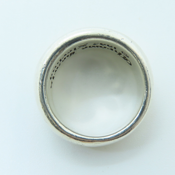 実際に弊社で買取させて頂いたCHROME HEARTS/クロムハーツ CHシールスタンプリング 16.5号の画像 5枚目