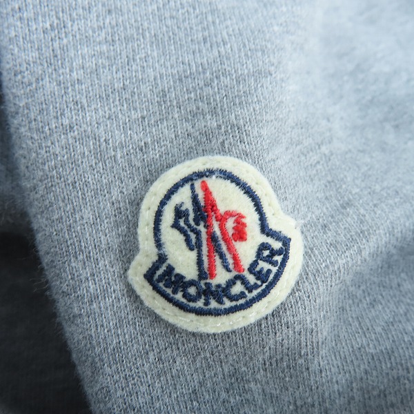 実際に弊社で買取させて頂いた【JPタグ】MONCLER/モンクレール MAGLIA CARDIGAN ダウン切り替え パーカー D20918400600/XXLの画像 5枚目