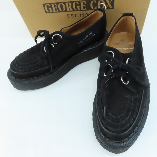 実際に弊社で買取させて頂いたGEORGE COX/ジョージコックス 厚底シューズ 15408VI 2103-201 /6