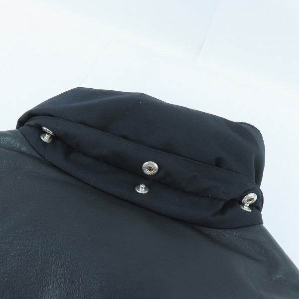 実際に弊社で買取させて頂いたモンクレール×アイコムデギャルソンジュンヤワタナベマン ダウンジャケット WB-J111/Sの画像 6枚目